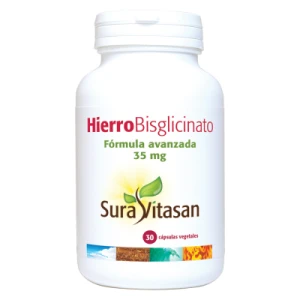 Hierro Bisglicinato 35 mg 30 cápsulas Sura Vitasan