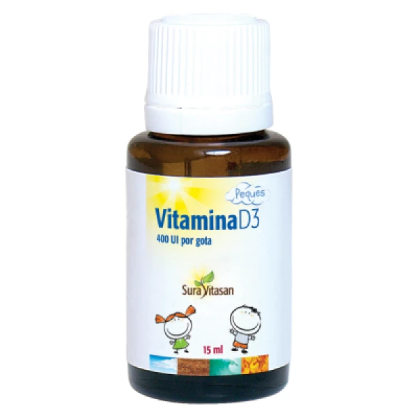 Vitamina D3 Peques 15 ml Sura Vitasan