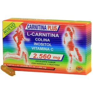 Carnitina Robis Plus 80 Cápsulas 120 Unidades