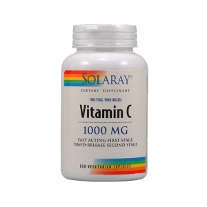 Vitamina C 1000 mg Acción Retardada SMALL 30 comprimidos Solaray