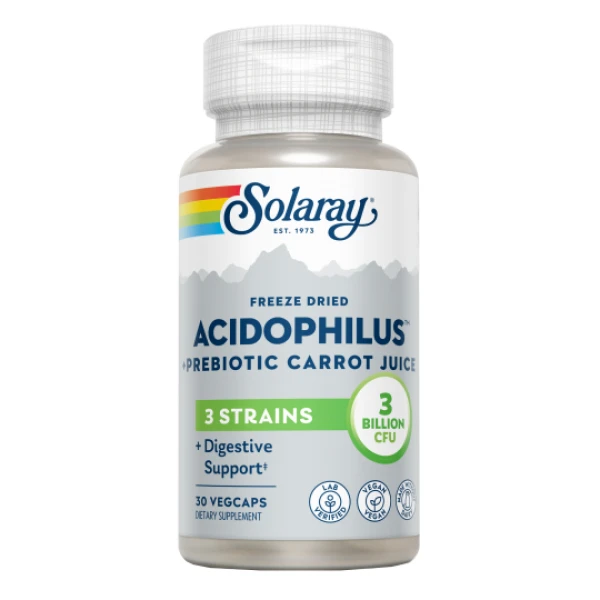 Acidophilus Plus 30 cápsulas Solaray