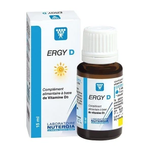 Ergy D – Vitamina D 15 ml Nutergia