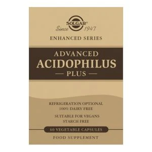 Acidophilus Plus Avanzado 60 cápsulas vegetales Solgar