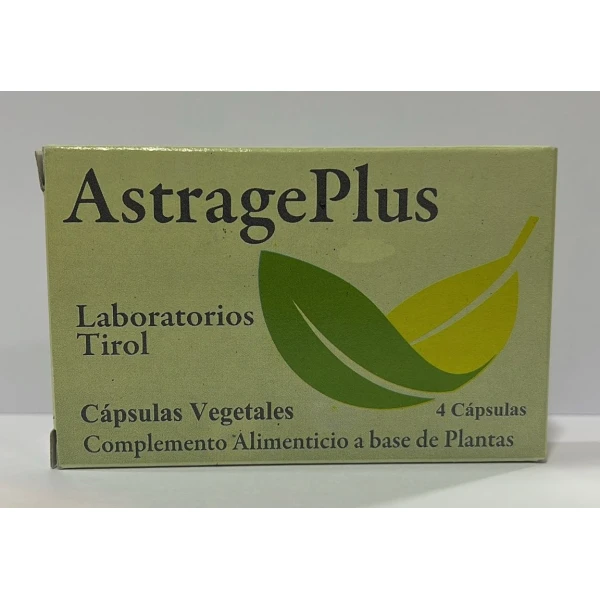 Astrage Plus 4 cápsulas Laboratorios Tirol