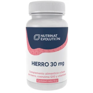 Hierro 30 mg 30 cápsulas  Nutrinat Evolution