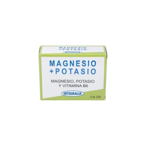 Magnesio + Potasio 60 cápsulas Integralia