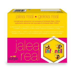 Jalea Real Infantil Sabor Fresa 20 ampollas Sotya