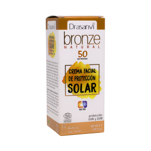 Crema protección solar facial bio SPF50 Bronze