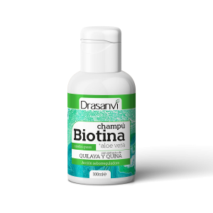 Champú Biotina y Aloe vera – Pelos grasos 100 ml