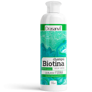 Champú Biotina y Aloe vera – Pelos grasos 1000 ml