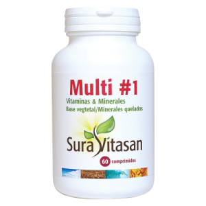 Multi 1 – Vitaminas & Minerales 60 comprimidos Sura Vitasan