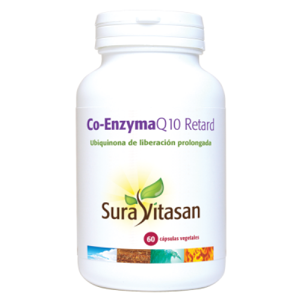 Co-Enzyma Q10 Retard 60 cápsulas Sura Vitasan