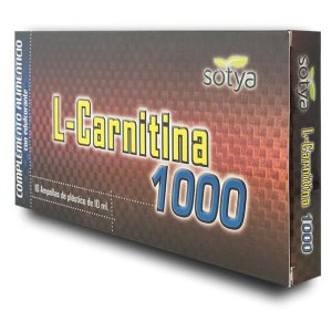 L-Carnitina 1.000 mg 10 ampollas Sotya