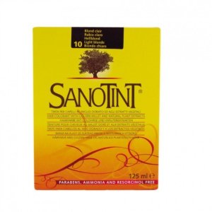 Tinte Sanotint Classic nº 10 Rubio Claro 125 ml Sanotint