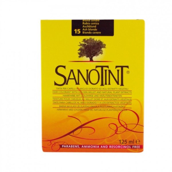 Tinte Sanotint Classic nº 15 Rubio Ceniza 125 ml Sanotint