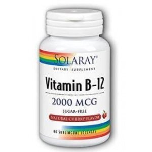 Vitamina B12 2000 mcg 90 Comprimidos Energía y Vitalidad