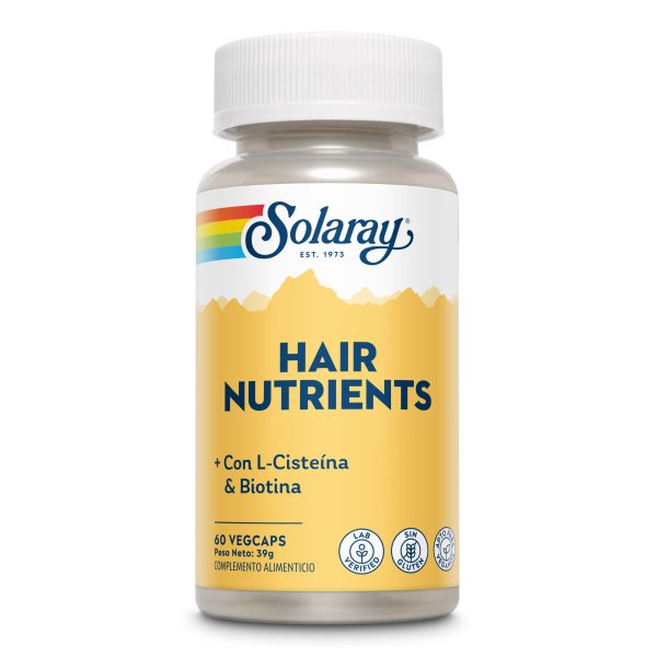 Hair Nutrients 60 cápsulas Solaray
