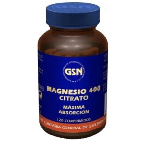 Magnesio 400 Citrato 120 comprimidos GSN