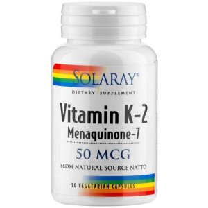 Vitamina K2 30 cápsulas Solaray