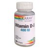 Vitamina D3 400 UI 120 perlas Solaray