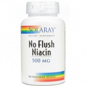 Niacin 500 mg No Ruborizante 100 Cápsulas