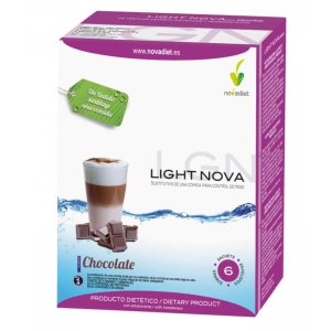 Light Nova Batido Chocolate  6 sobres Nova Diet
