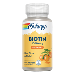 Biotina 1000 mcg 100 cápsulas Solaray