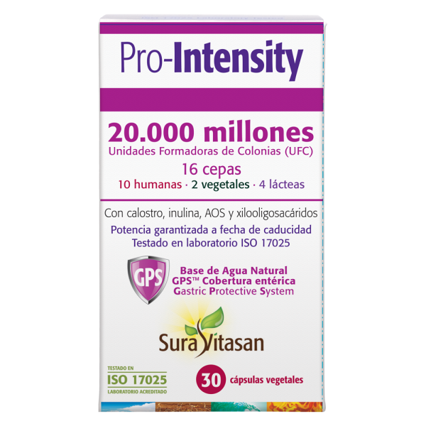 Pro-Intensity 30 cápsulas Sura Vitasan