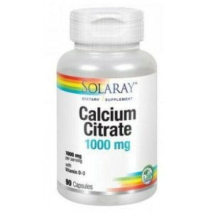 Calcium Citrate 1000 mg 90 Cápsulas