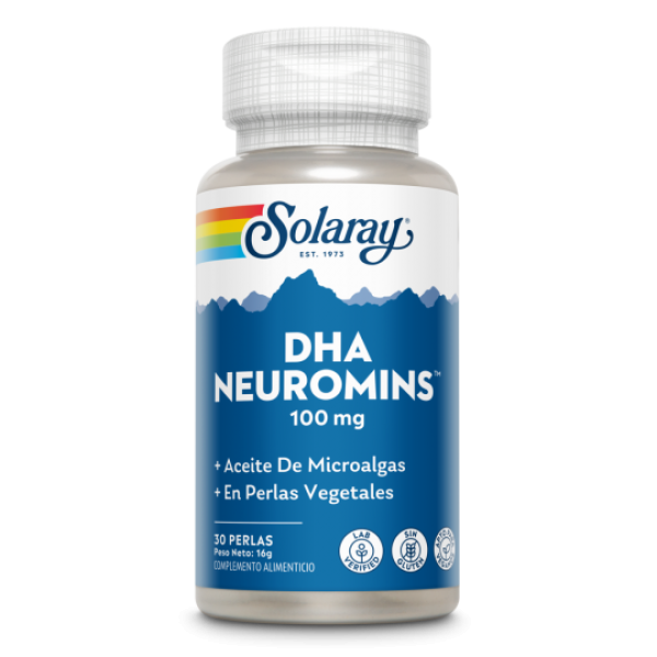 DHA Neuromins 30 perlas Solaray