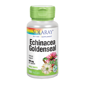 Echinacea GoldenSeal 100 cápsulas Solaray
