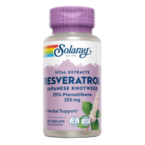 Super Resveratrol 30 cápsulas Solaray