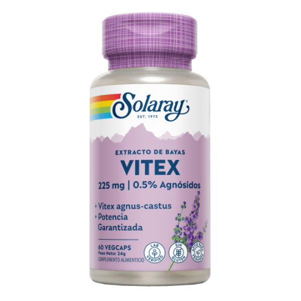 Vitex (Sauzgatillo) 60 cápsulas Solaray