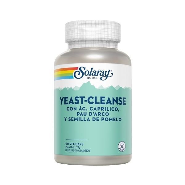 Yeast Cleanse 90 cápsulas Solaray