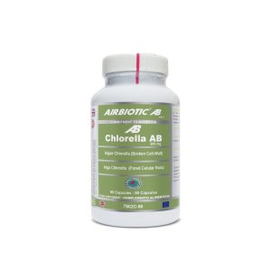 CHLORELLA AB 600 mg (Pared Celular Rota) – Airbiotic – 90 Caps