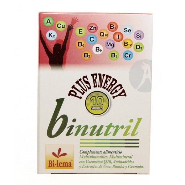 Binutril Plus Energy 10 sobres Bilema