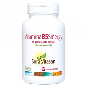 Vitamina B5 Sinergy 180 cápsulas Sura Vitasan