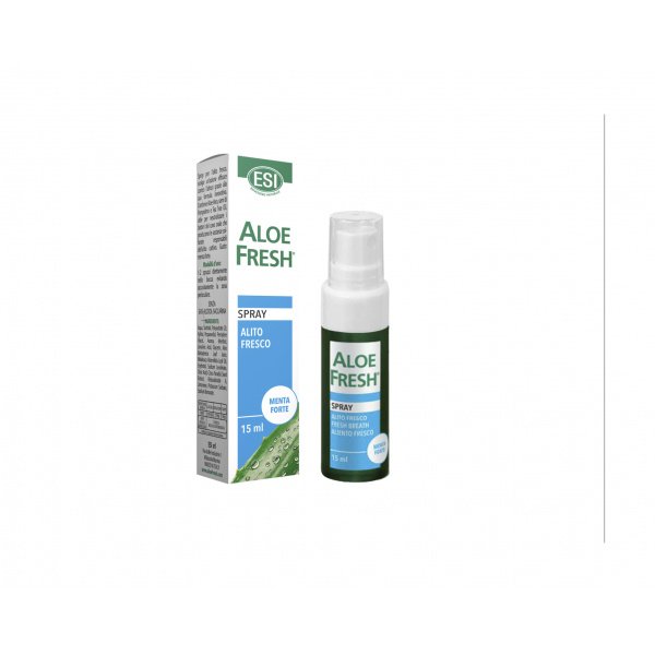 Aloe Fresh Spray Aliento Fresco – Menta Forte 15 ml ESI