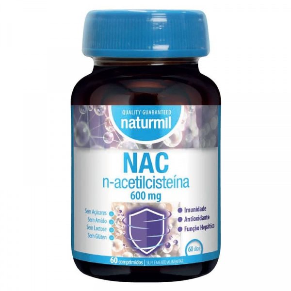 N-Acetilcisteina 60 Comprimidos Naturmil