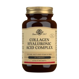 Acido Hialurónico Complex con Colágeno 30 comprimidos Solgar