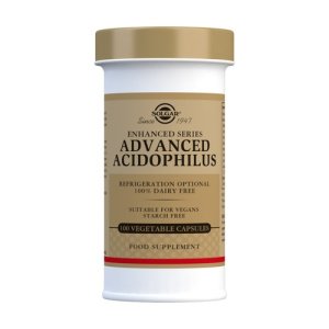 Acidofilus Avanzado (No Lacteo) 100 cápsulas vegetales Solgar