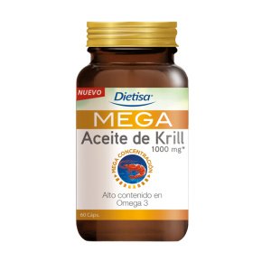 Omega 3 Mega Aceite De Krill 60 Perlas