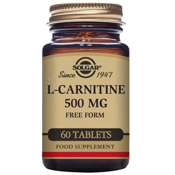 L-Carnitina 500 mg 60 comprimidos Solgar