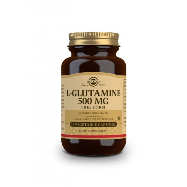 L-Glutamina 500 mg 50 cápsulas Solgar