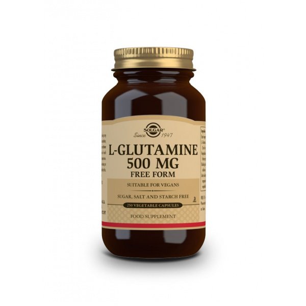 L-Glutamina 500 mg 250 cápsulas Solgar