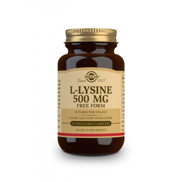 L-Lisina 500 mg 50 cápsulas Solgar