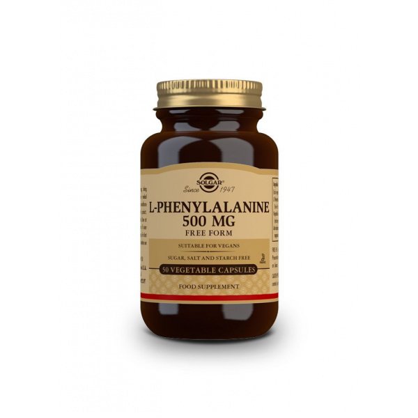 L-Fenilalanina 500 mg 50 cápsulas Solgar