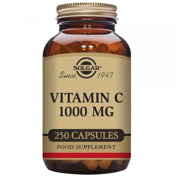 Vitamina C 1.000 mg 250 cápsulas Solgar