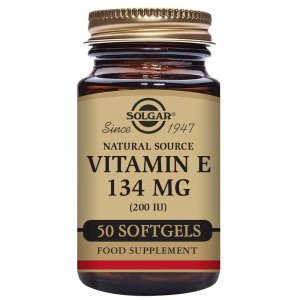 Vitamina E 200 UI 50 perlas Solgar
