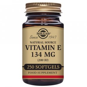 Vitamina E 200 UI 250 perlas Solgar